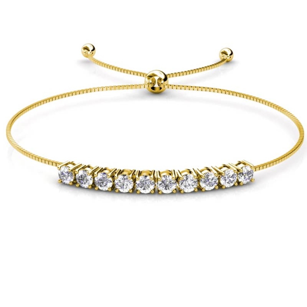 Brass adjustable bracelet
